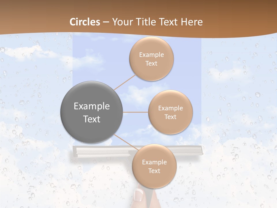 Pretty Girl Face PowerPoint Template