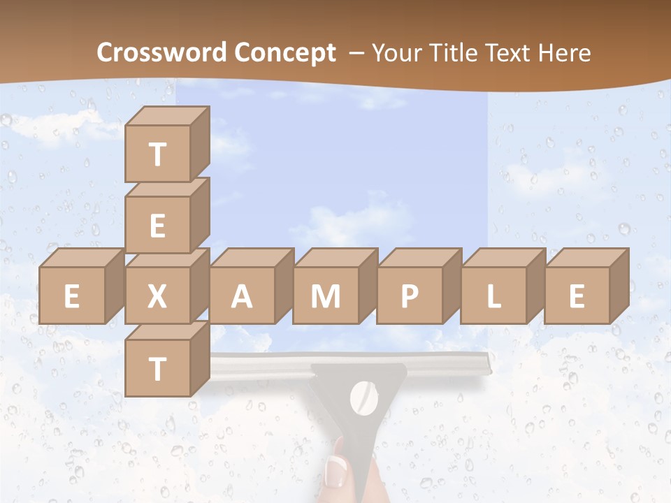 Pretty Girl Face PowerPoint Template