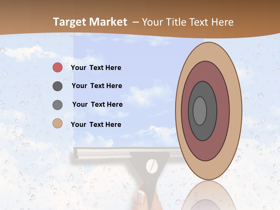 Pretty Girl Face PowerPoint Template