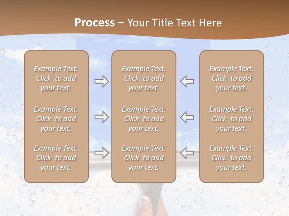 Pretty Girl Face PowerPoint Template