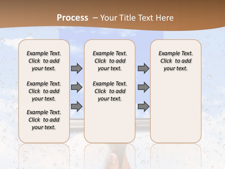 Pretty Girl Face PowerPoint Template