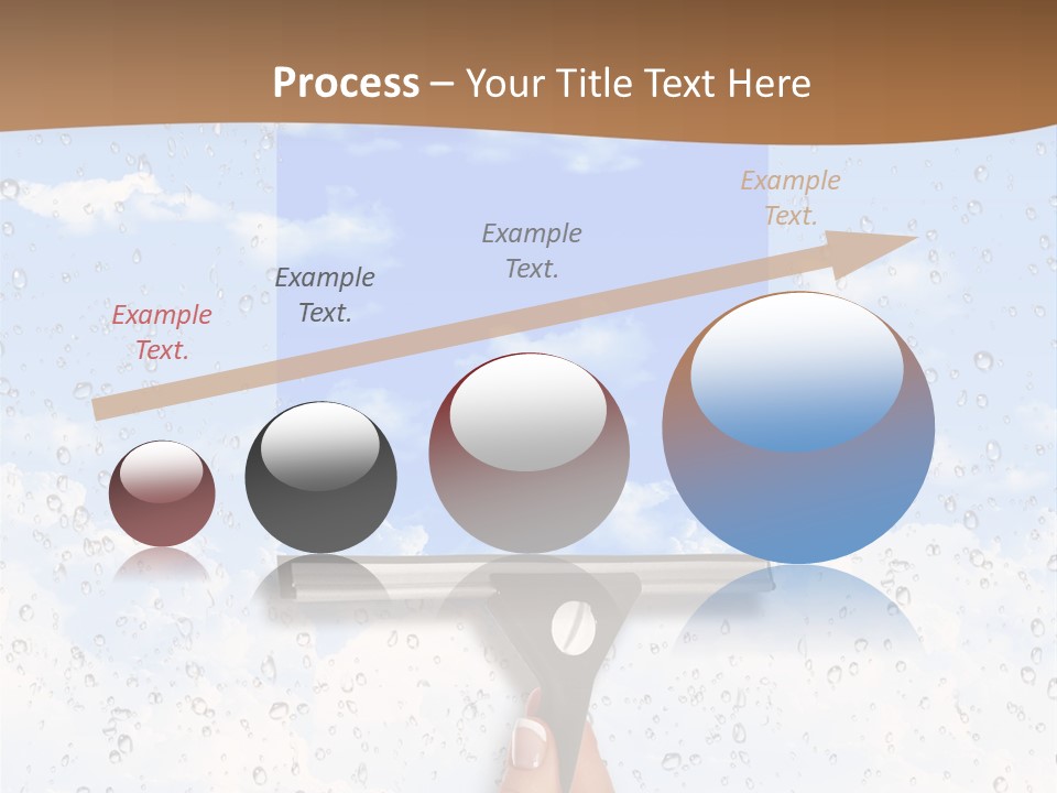 Pretty Girl Face PowerPoint Template