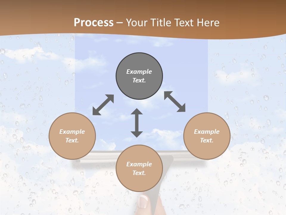 Pretty Girl Face PowerPoint Template