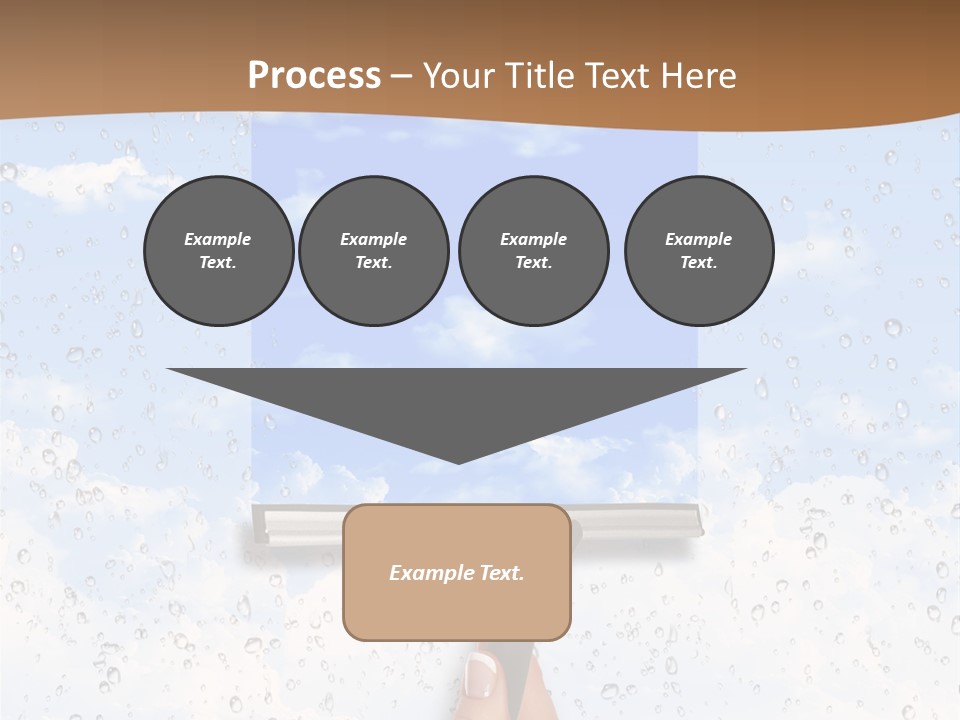 Pretty Girl Face PowerPoint Template