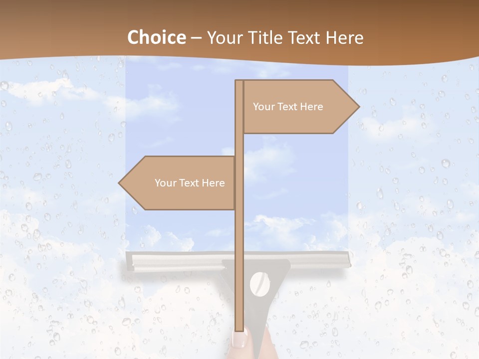 Pretty Girl Face PowerPoint Template