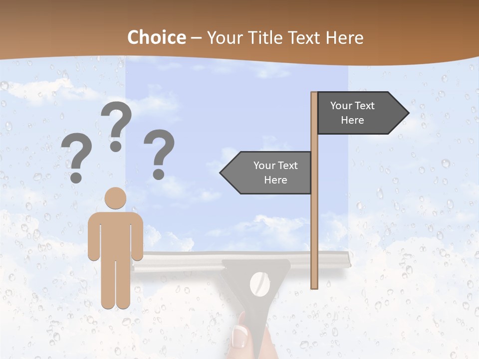 Pretty Girl Face PowerPoint Template