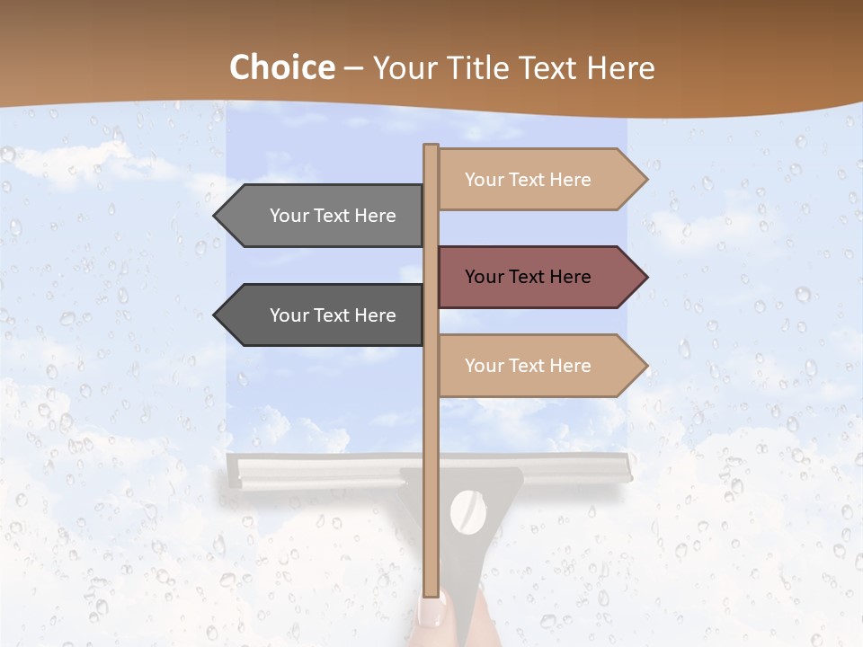 Pretty Girl Face PowerPoint Template