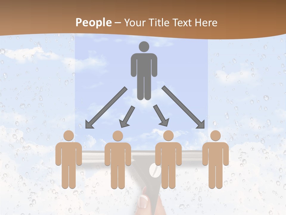 Pretty Girl Face PowerPoint Template