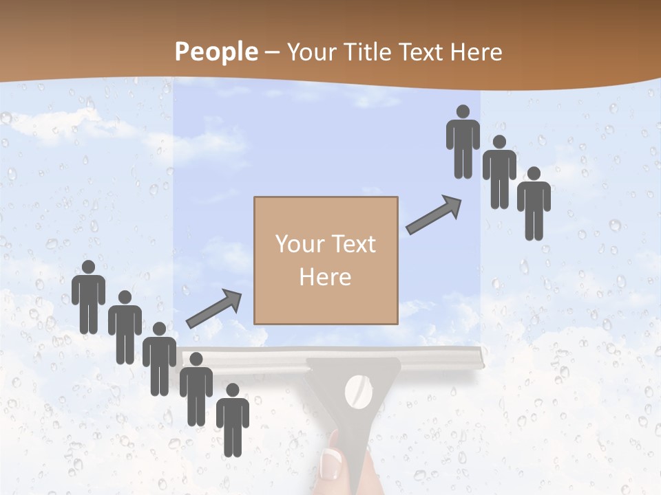 Pretty Girl Face PowerPoint Template