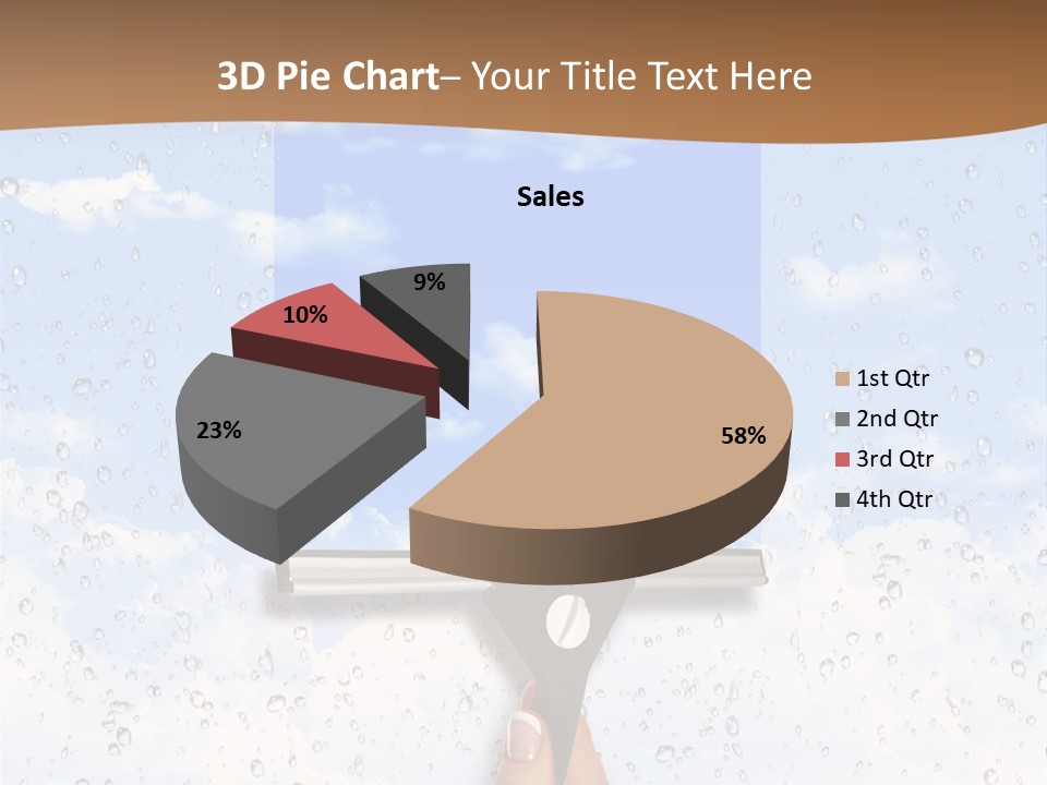 Pretty Girl Face PowerPoint Template