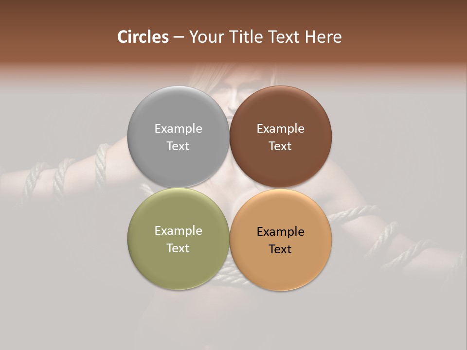 Concept Imprisoned Bondage PowerPoint Template