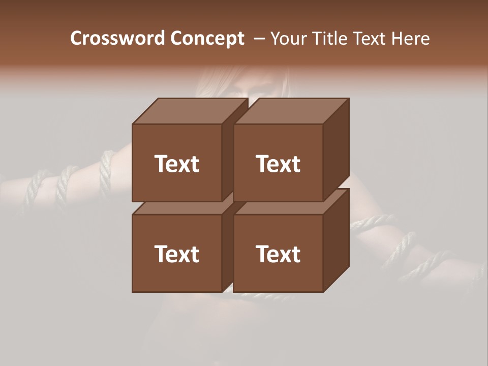 Concept Imprisoned Bondage PowerPoint Template