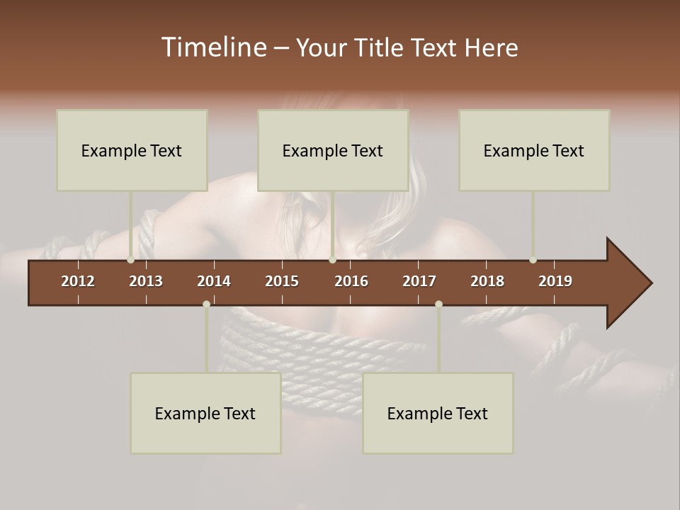 Concept Imprisoned Bondage PowerPoint Template