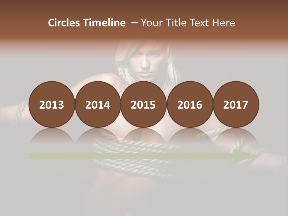 Concept Imprisoned Bondage PowerPoint Template