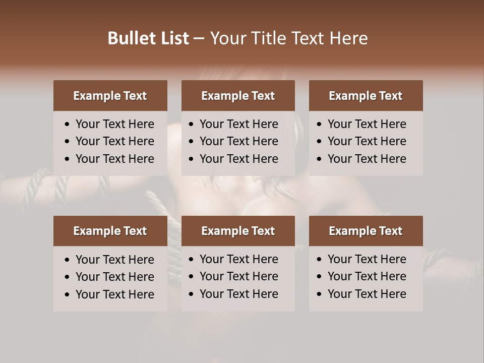 Concept Imprisoned Bondage PowerPoint Template