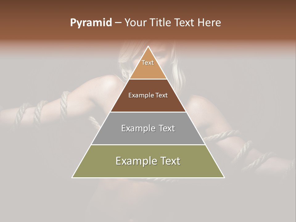 Concept Imprisoned Bondage PowerPoint Template