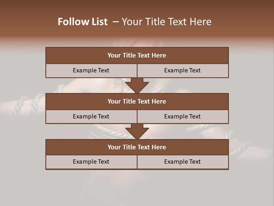 Concept Imprisoned Bondage PowerPoint Template