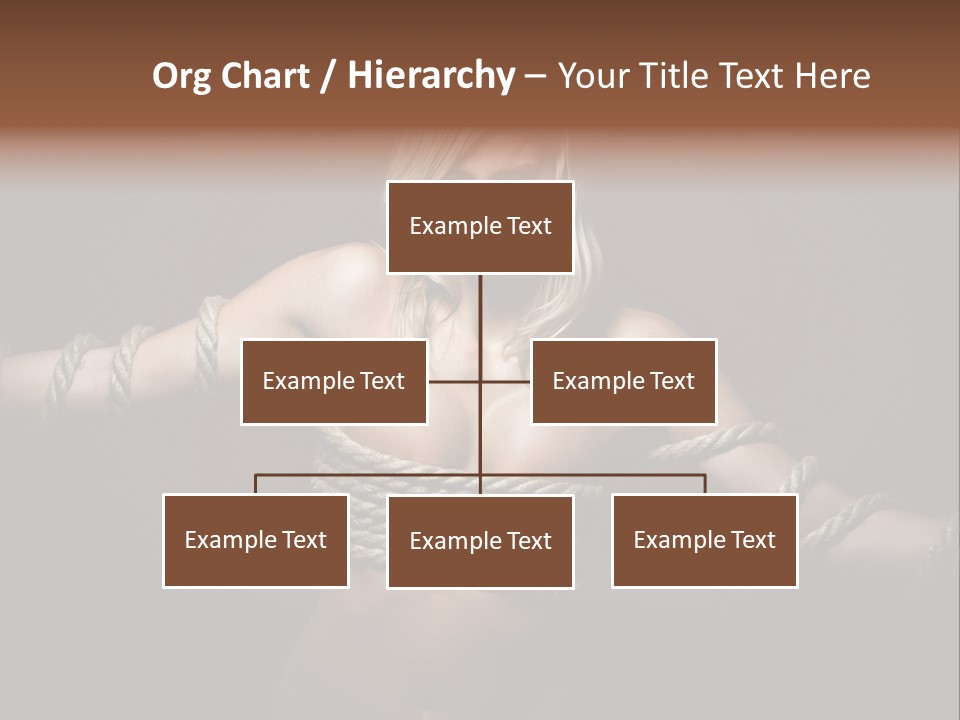 Concept Imprisoned Bondage PowerPoint Template