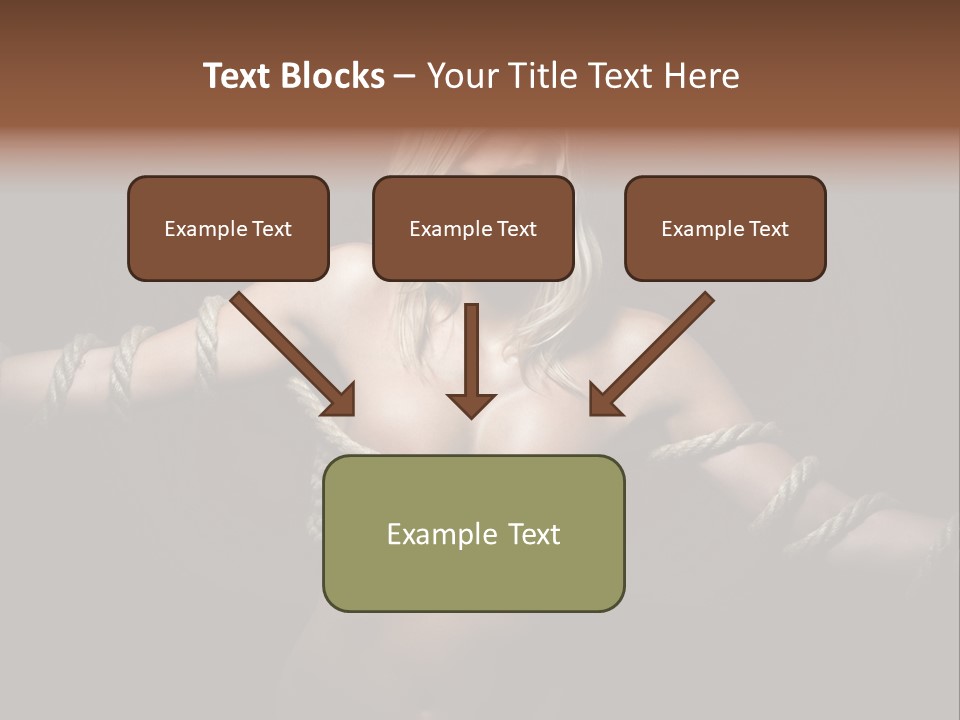 Concept Imprisoned Bondage PowerPoint Template