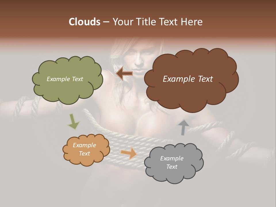 Concept Imprisoned Bondage PowerPoint Template
