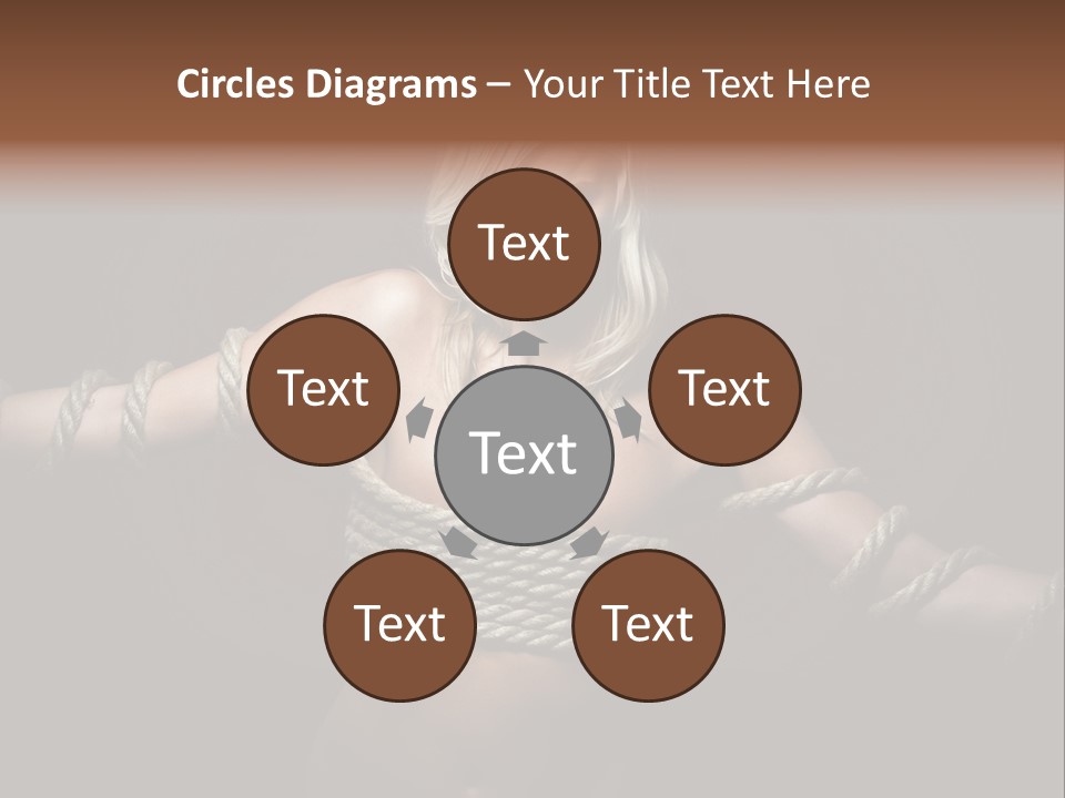 Concept Imprisoned Bondage PowerPoint Template