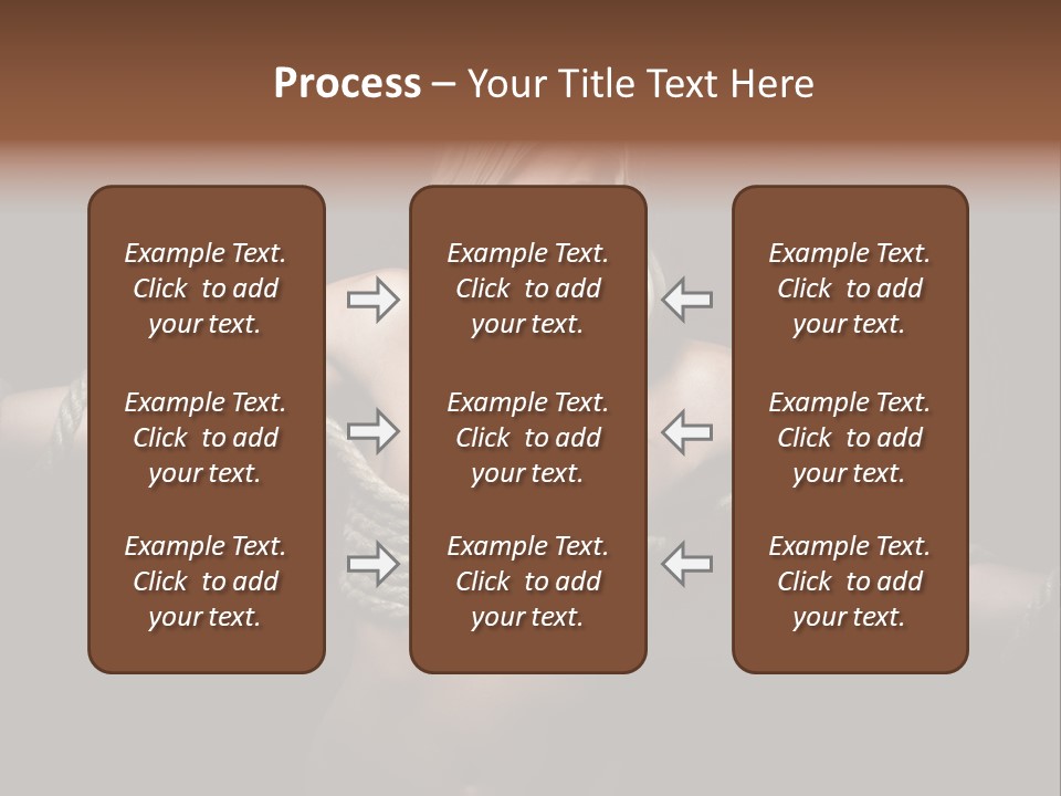 Concept Imprisoned Bondage PowerPoint Template