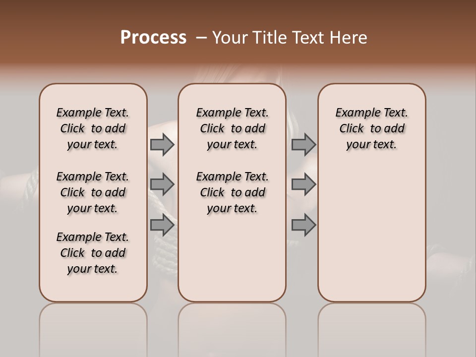 Concept Imprisoned Bondage PowerPoint Template