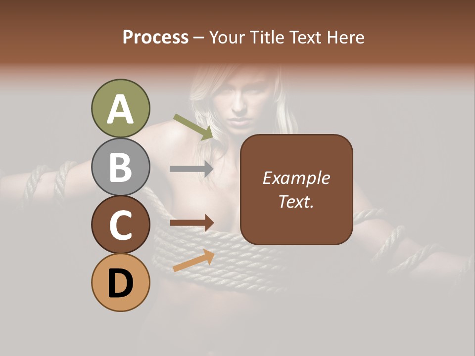 Concept Imprisoned Bondage PowerPoint Template