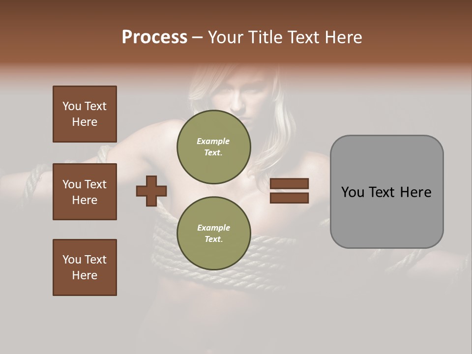 Concept Imprisoned Bondage PowerPoint Template