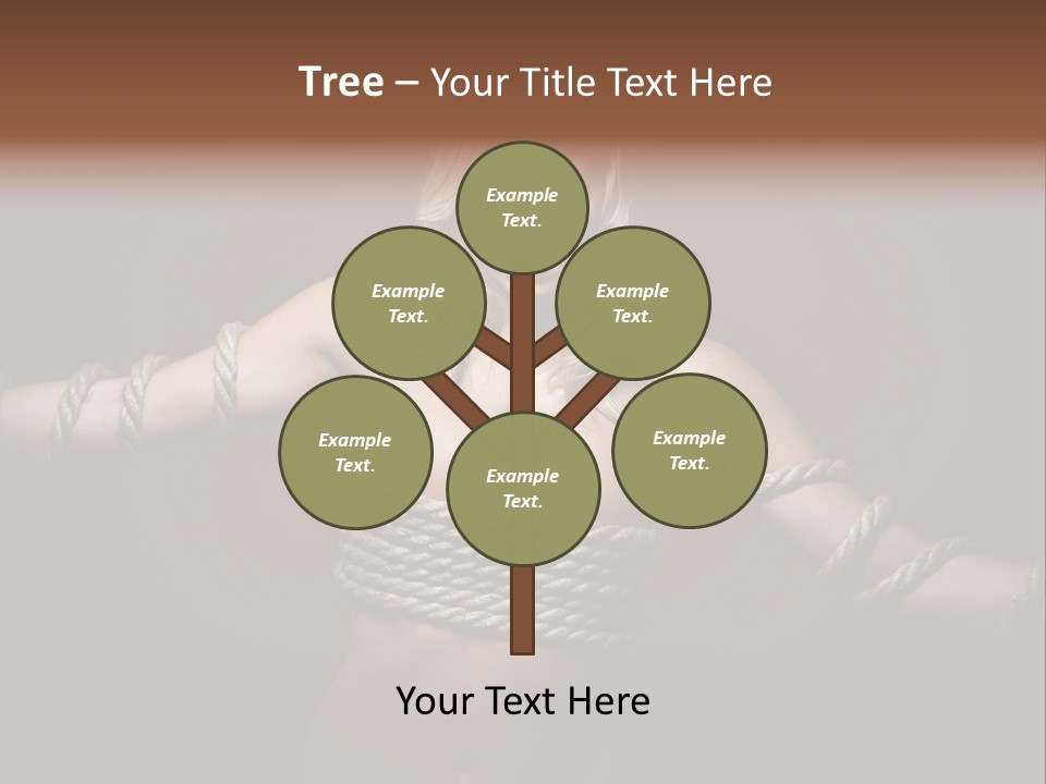 Concept Imprisoned Bondage PowerPoint Template
