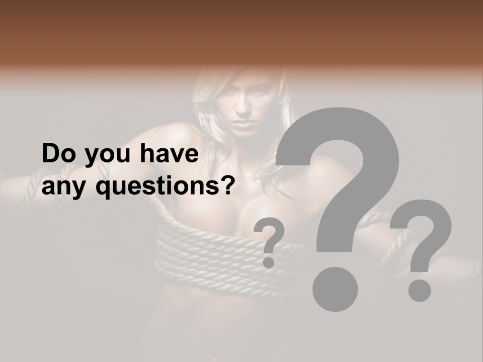 Concept Imprisoned Bondage PowerPoint Template