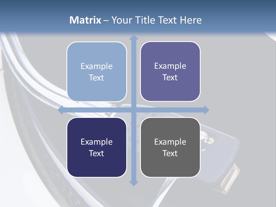 Monochromatic Classic Technology PowerPoint Template
