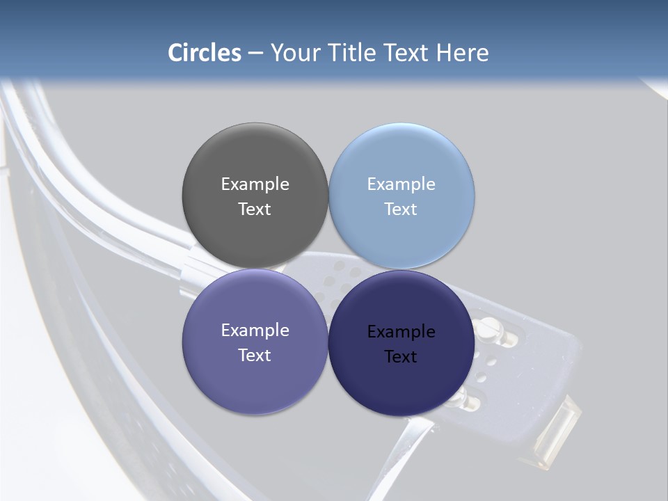 Monochromatic Classic Technology PowerPoint Template