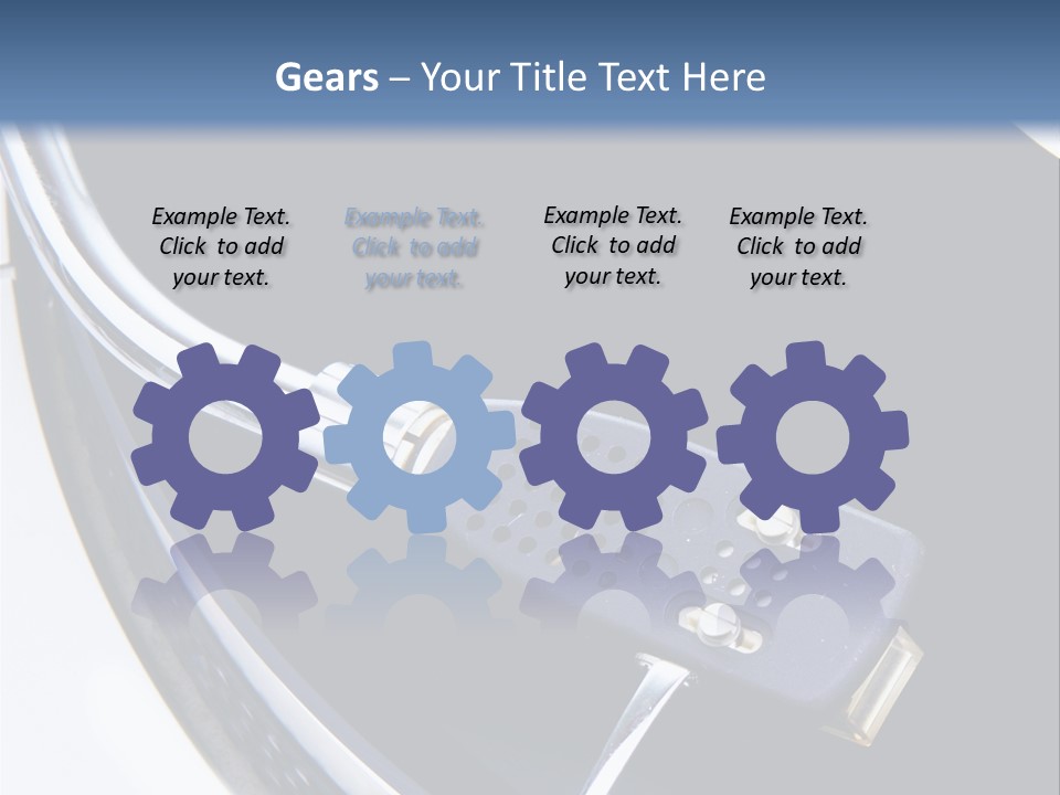 Monochromatic Classic Technology PowerPoint Template