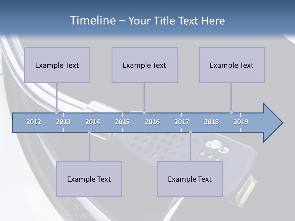Monochromatic Classic Technology PowerPoint Template