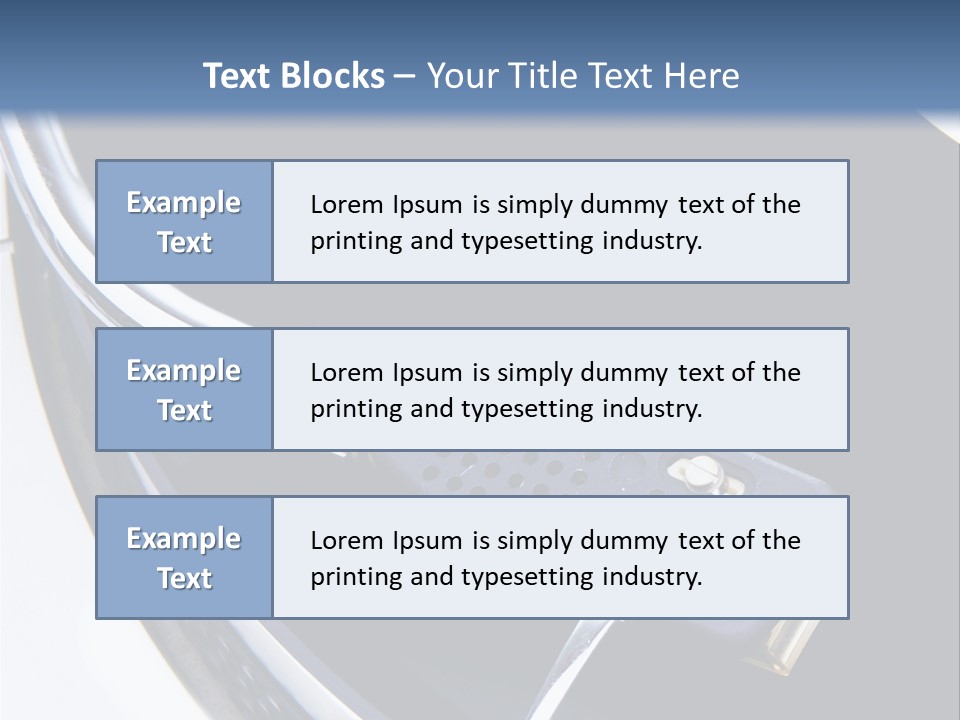 Monochromatic Classic Technology PowerPoint Template