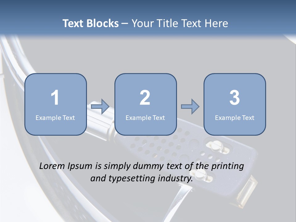 Monochromatic Classic Technology PowerPoint Template