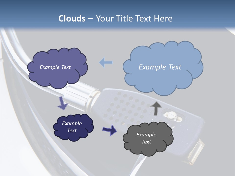 Monochromatic Classic Technology PowerPoint Template