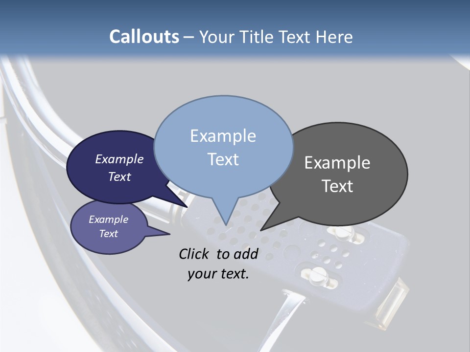 Monochromatic Classic Technology PowerPoint Template