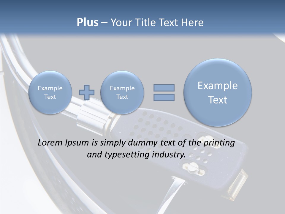 Monochromatic Classic Technology PowerPoint Template