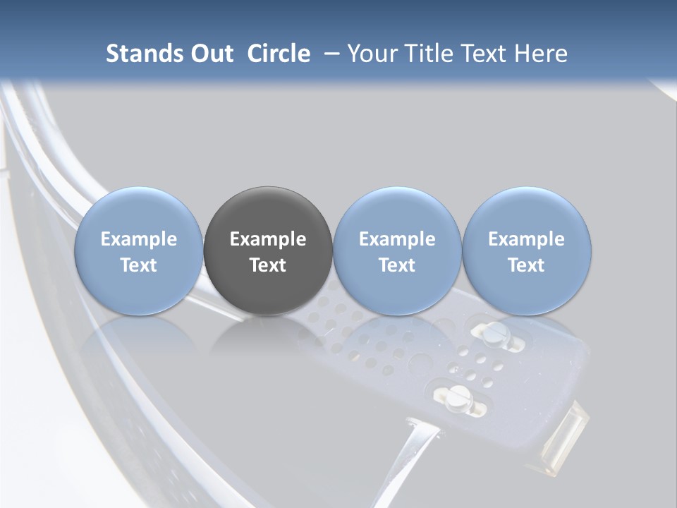 Monochromatic Classic Technology PowerPoint Template