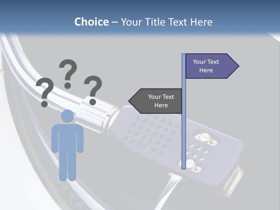 Monochromatic Classic Technology PowerPoint Template