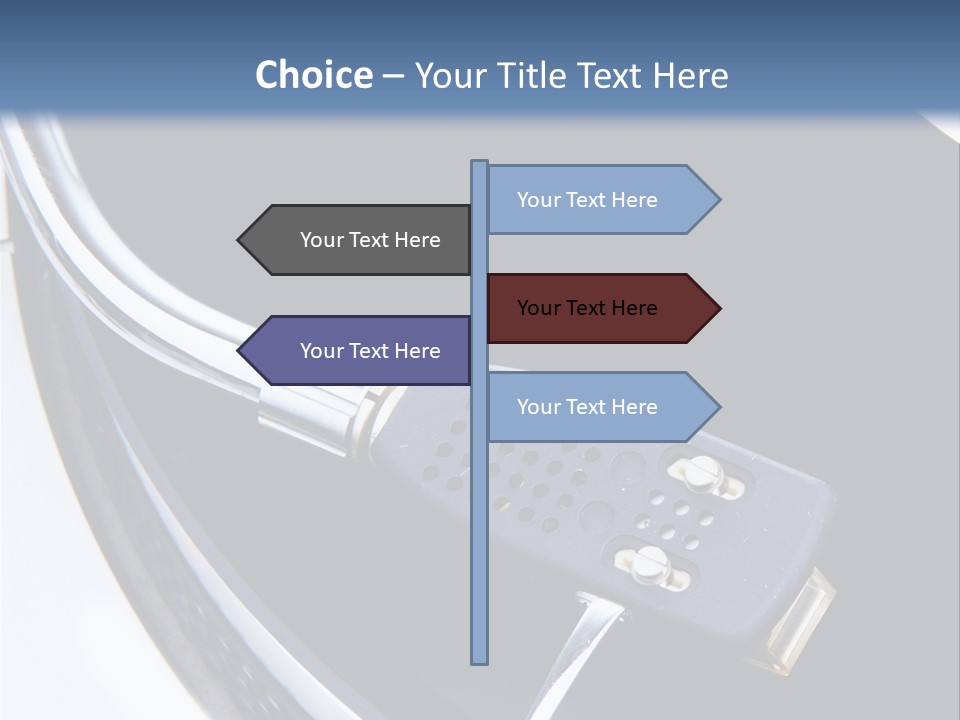 Monochromatic Classic Technology PowerPoint Template