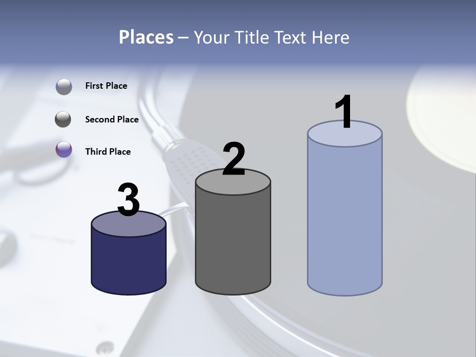 Background Monochromatic Disk PowerPoint Template