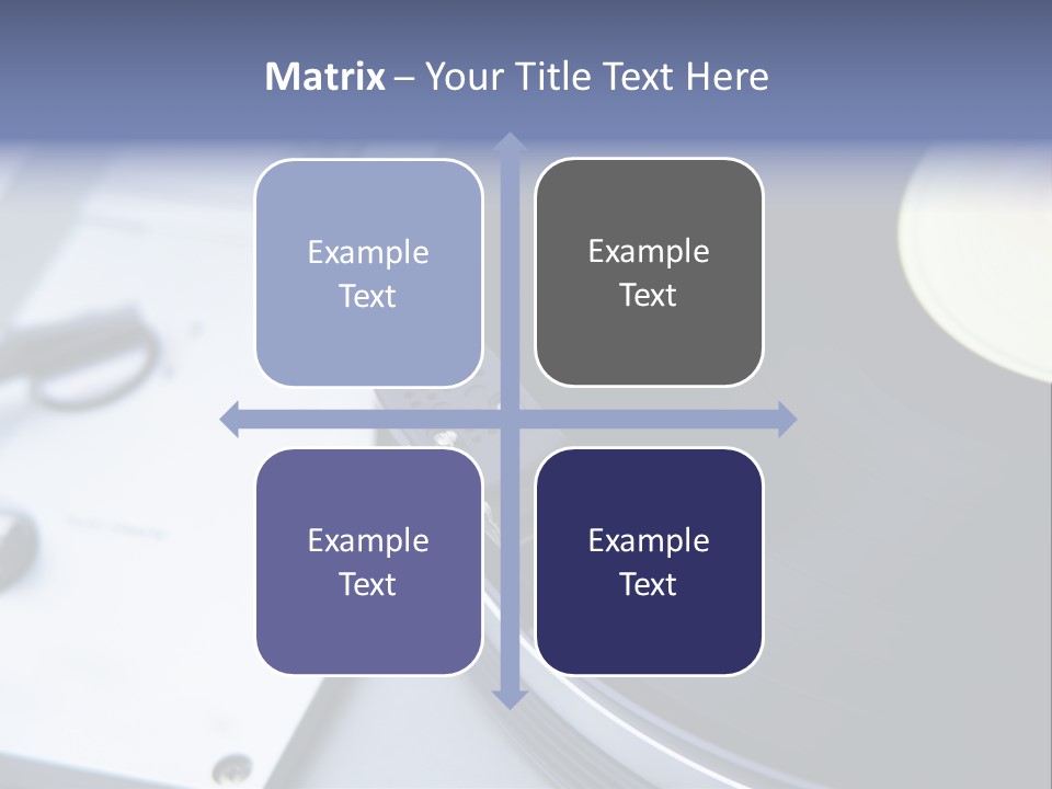 Background Monochromatic Disk PowerPoint Template