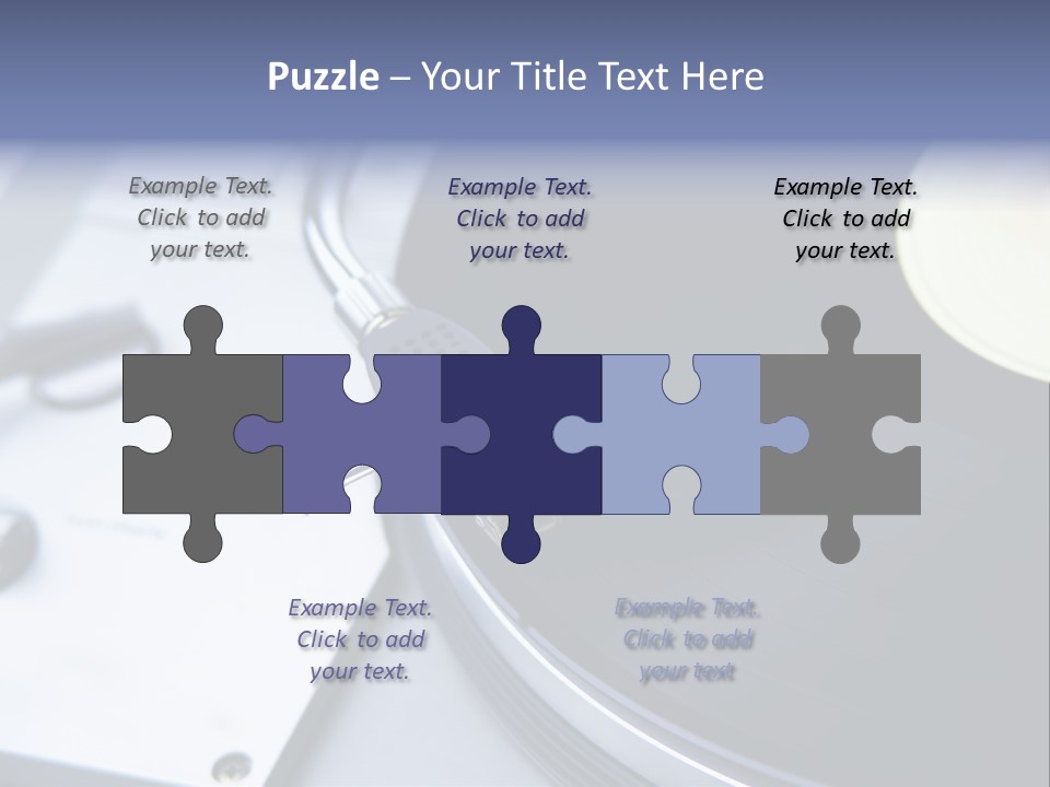 Background Monochromatic Disk PowerPoint Template