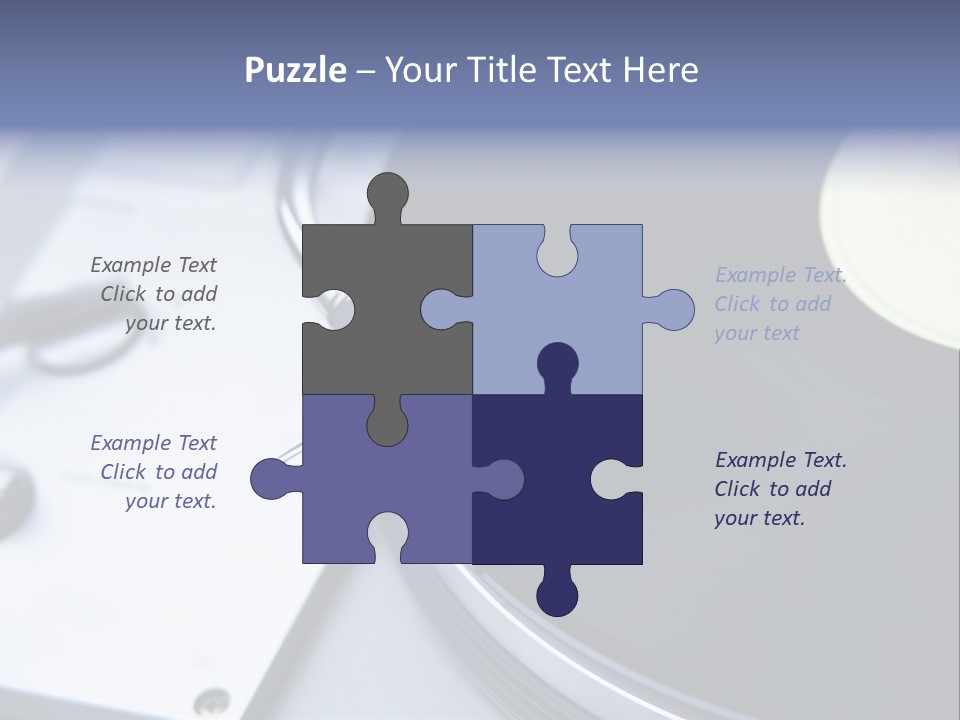 Background Monochromatic Disk PowerPoint Template