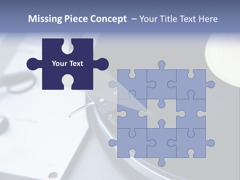 Background Monochromatic Disk PowerPoint Template