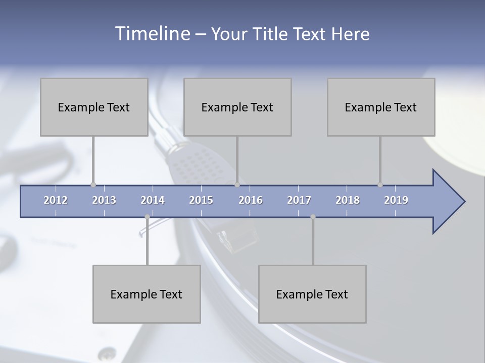 Background Monochromatic Disk PowerPoint Template