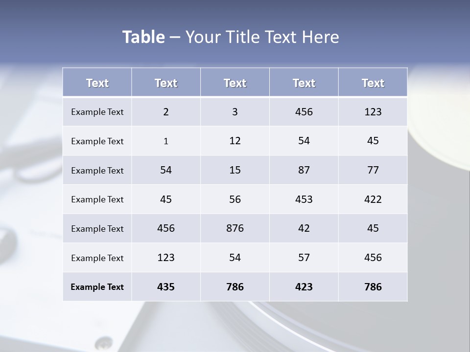 Background Monochromatic Disk PowerPoint Template